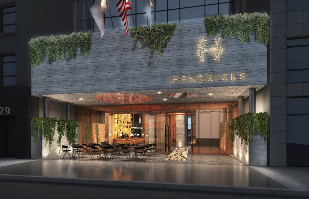 Hotel Hendricks Exterior Entrance